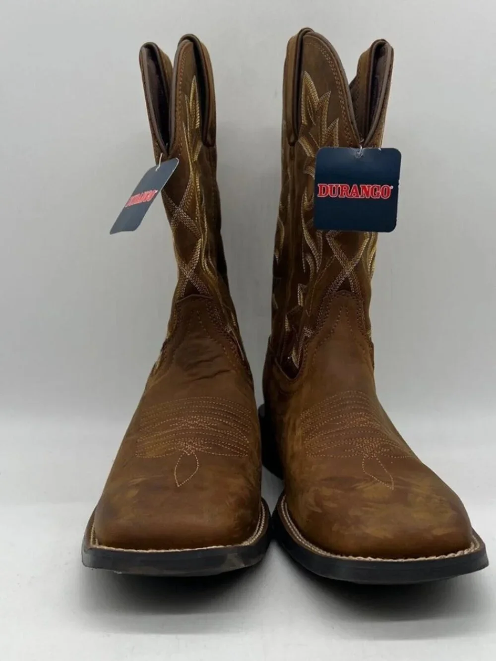 Durango Westward DDB0371BB Brown Western Boots Men's 11M
